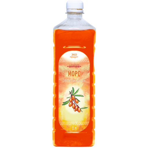 Морс облепиховый 1л Добродед