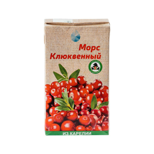 Морс Клюквенный 1л Славмо