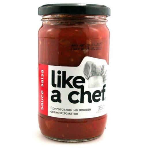 Томатная паста ст/б 350г Like a chef