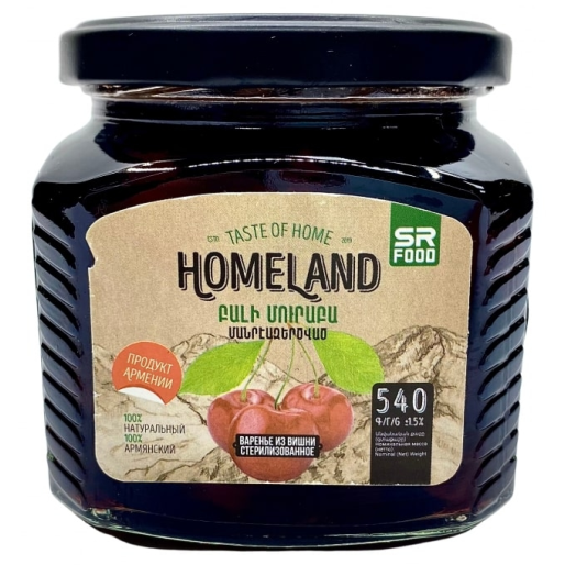 Варенье из Вишни ст/б 540г HOMELAND
