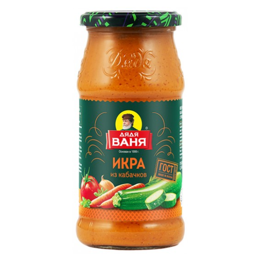 Икра из кабачков ст/б 460г Дядя Ваня