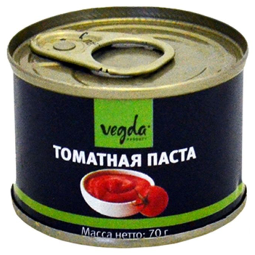 Томатная паста ж/б 70г Vegda