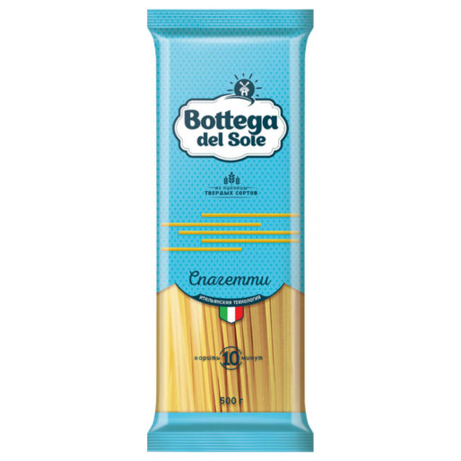 Спагетти 500г Bottega del Sole