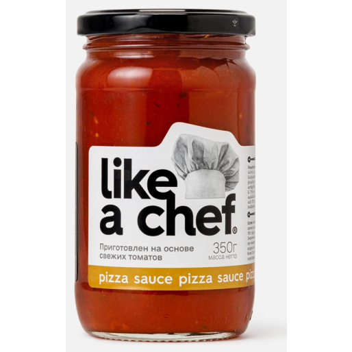 Томатный соус "Pizza" ст/б 350г Like a chef
