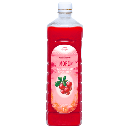 Морс Карельская клюква 1л Добродед