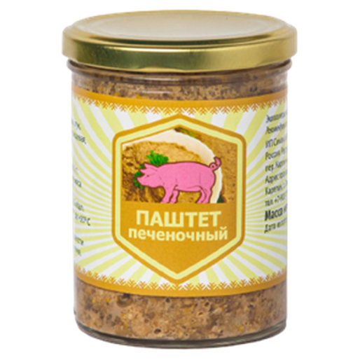 Паштет печеночный ст/б 250г