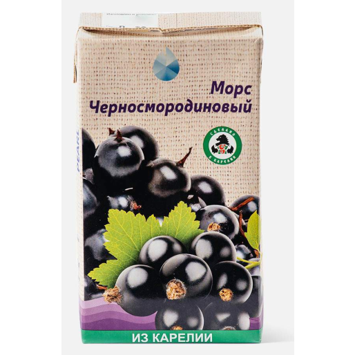 Морс черносмородиновый 1л Славмо
