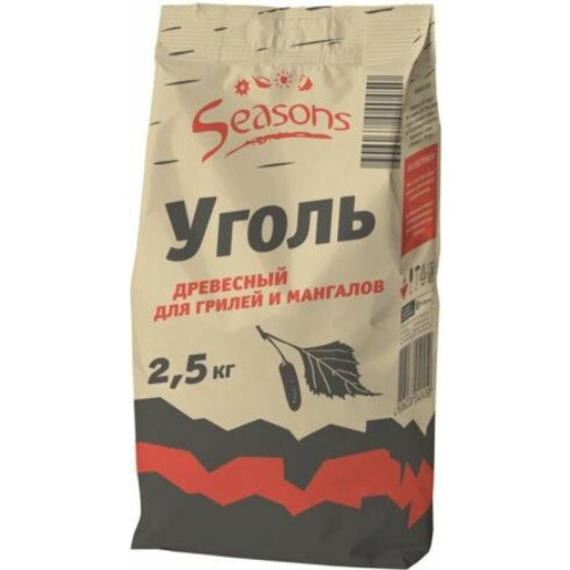Уголь древесный премиум 2.5 кг. из Карелии
