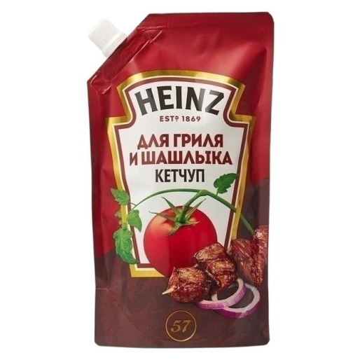 Кетчуп для гриля и шашлыка 320г, HEINZ