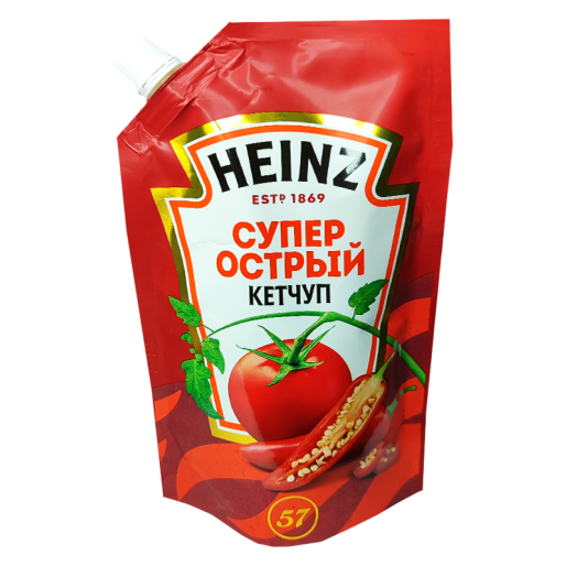 Кетчуп супер острый 320г, HEINZ