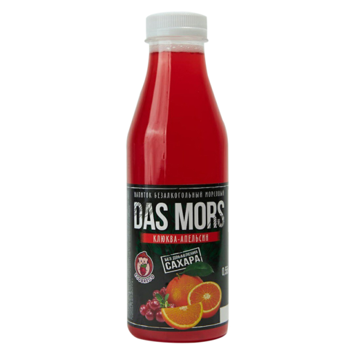 Морс Клюква-Апельсин ст/б 520мл DAS MORS