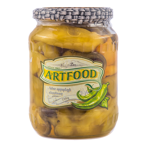Перец острый маринованный ARTFOOD 710 гр.