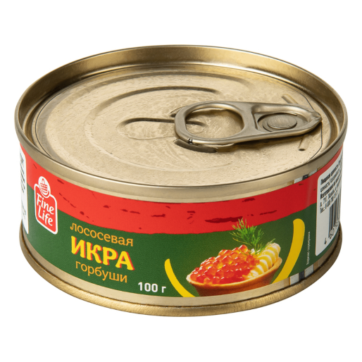 Икра ГОРБУШИ 100г