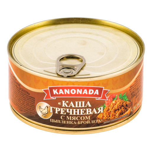 Каша гречневая с мясом цыпленка ст/б 500г