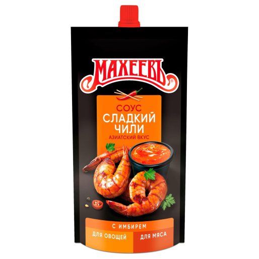Соус сладкий чили 200г Махеев