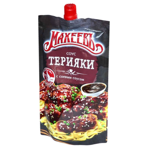 Соус Тирияки с соевым соусом 200г Махеев