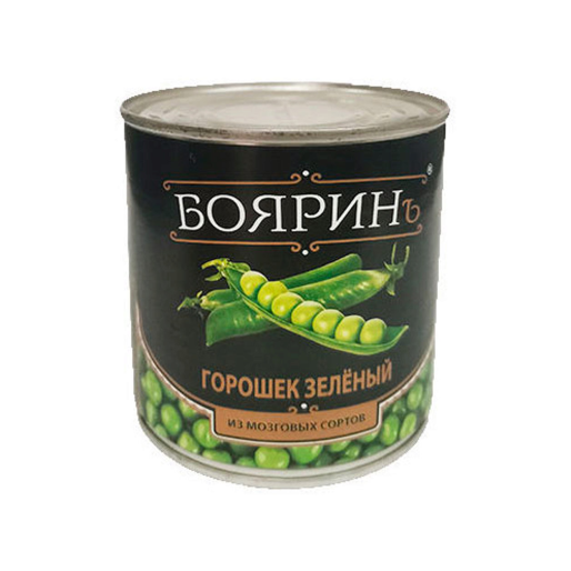 Горошек зеленый ж/б 400г Боярин