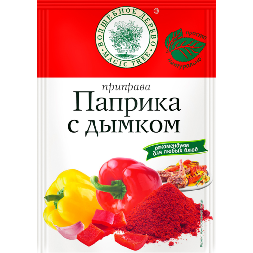 Приправа Паприка с дымком 30г Волшебное дерево