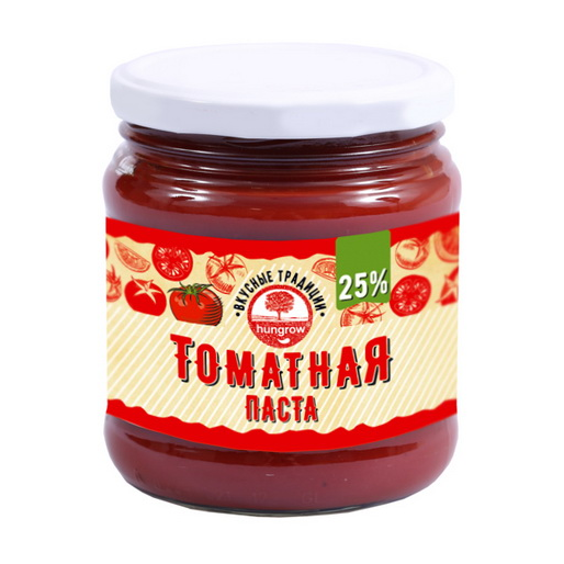 Томатная паста ст/б 260г ТМ "Вкусные традиции" Hungrow