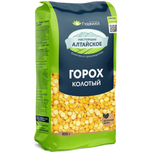 Горох колотый 800г Гудвилл